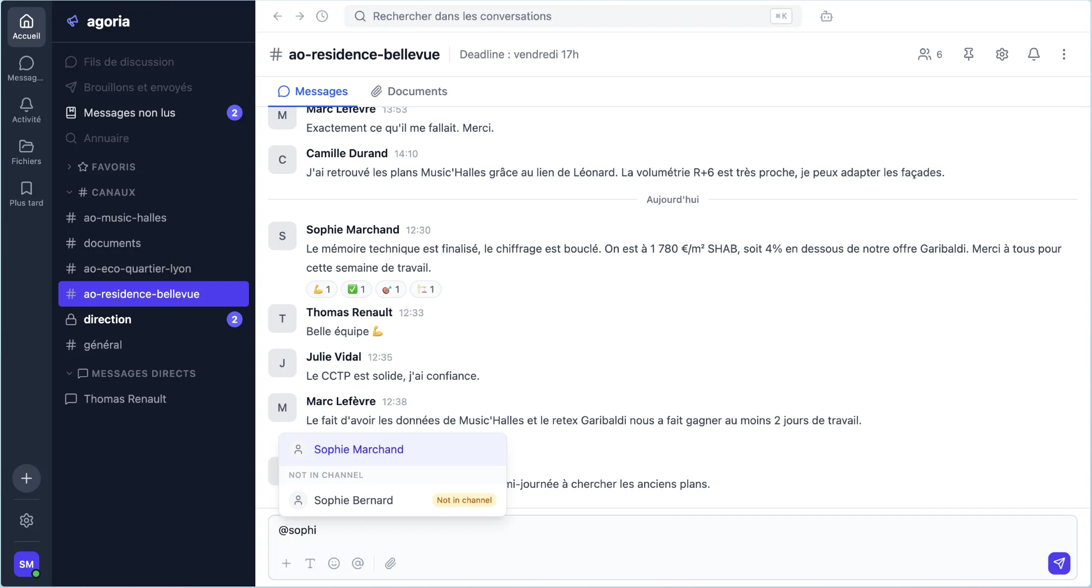 Agoria web — application navigateur